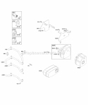 Page M Diagram and Parts List for 294442-0360-01  Briggs and Stratton Engine